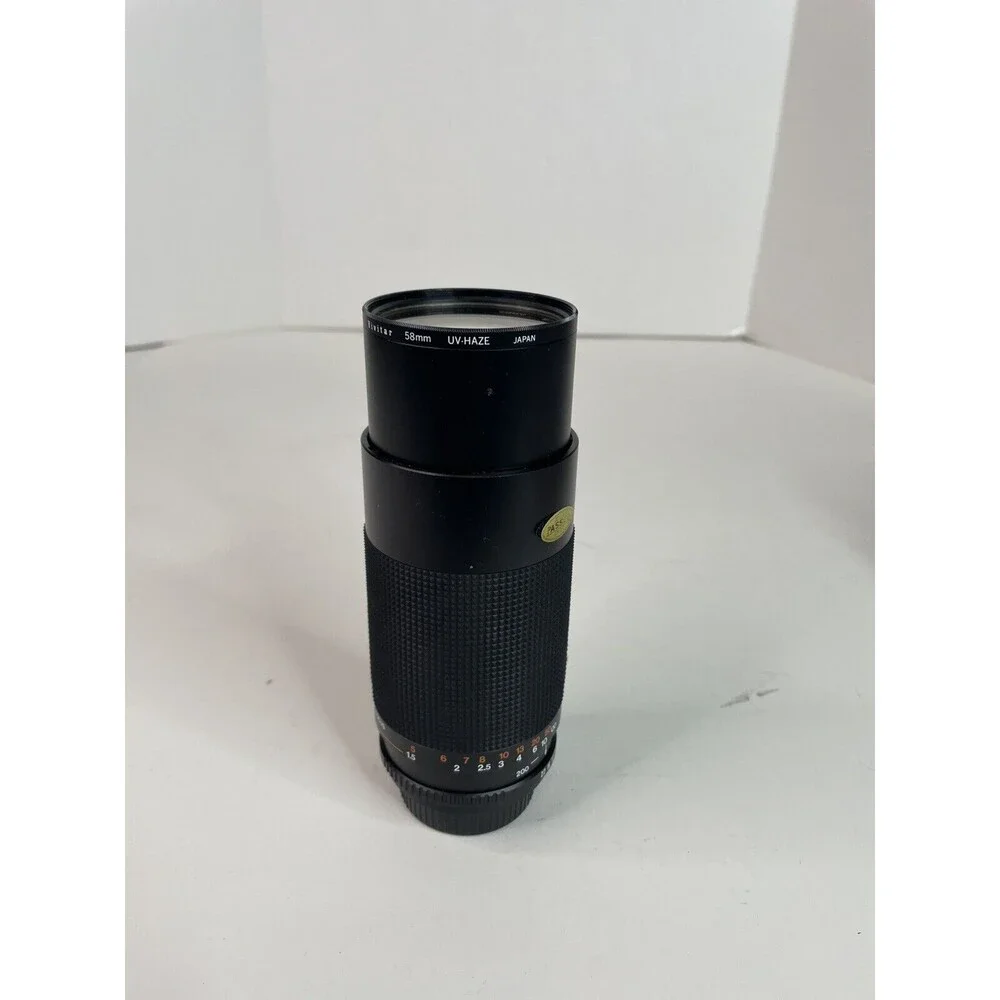 Cimko MT Series Camera Lens, 1: 3.8, F=80-200mm, 58mm With UV Filter